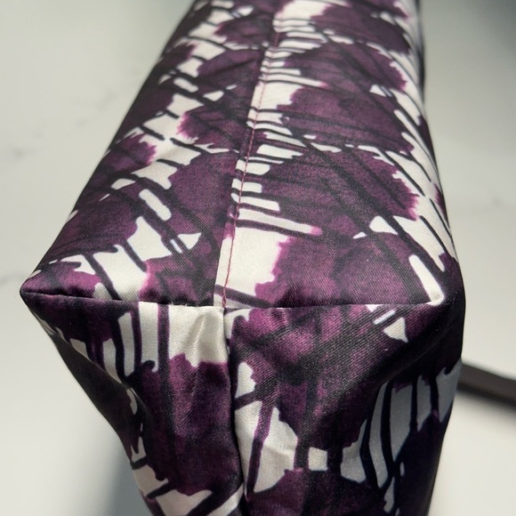 Henri Bendel  Izak Artistic Purple and Brown Tote Shoulder Bag + H.B. Dusty NWOT - Picture 11 of 13